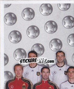 Sticker Mannschaft - Deutsche Nationalmannschaft 2010 - Panini