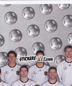 Sticker Mannschaft - Deutsche Nationalmannschaft 2010 n. 6 - Panini