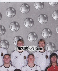 Sticker Mannschaft - Deutsche Nationalmannschaft 2010 n. 7 - Panini
