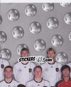 Sticker Mannschaft - Deutsche Nationalmannschaft 2010 - Panini