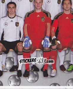 Sticker Mannschaft - Deutsche Nationalmannschaft 2010 n. 10 - Panini