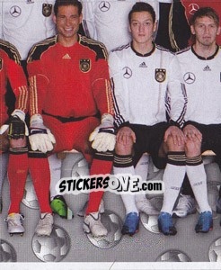 Sticker Mannschaft - Deutsche Nationalmannschaft 2010 - Panini