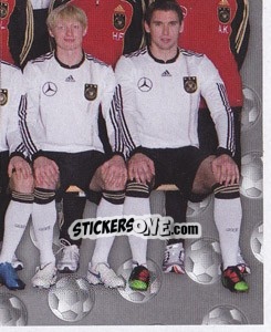Sticker Mannschaft - Deutsche Nationalmannschaft 2010 n. 12 - Panini