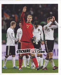 Sticker Spielszene - Manuel Neuer - Deutsche Nationalmannschaft 2010 - Panini