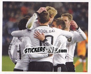 Figurina Spielszene - Deutsche Nationalmannschaft 2010 n. 20 - Panini