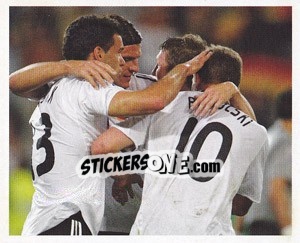 Figurina Spielszene - Deutsche Nationalmannschaft 2010 n. 21 - Panini