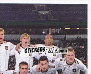 Sticker Startaufstellung - Deutsche Nationalmannschaft 2010 n. 30 - Panini