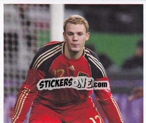Sticker Manuel Neuer - Deutsche Nationalmannschaft 2010 n. 43 - Panini