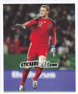 Sticker Manuel Neuer - Deutsche Nationalmannschaft 2010 n. 46 - Panini