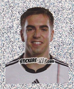 Sticker Philipp Lahm Portrait - Deutsche Nationalmannschaft 2010 n. 48 - Panini