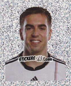 Sticker Philipp Lahm Portrait - Deutsche Nationalmannschaft 2010 - Panini