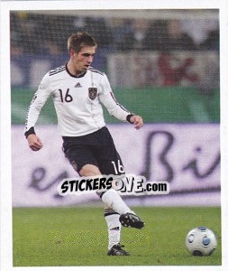 Sticker Philipp Lahm - Deutsche Nationalmannschaft 2010 n. 52 - Panini