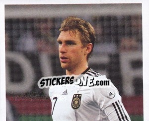 Cromo Per Mertesacker - Deutsche Nationalmannschaft 2010 - Panini