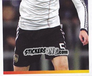 Sticker Heiko Westermann - Deutsche Nationalmannschaft 2010 n. 60 - Panini