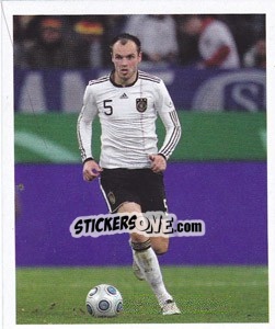 Cromo Heiko Westermann - Deutsche Nationalmannschaft 2010 - Panini