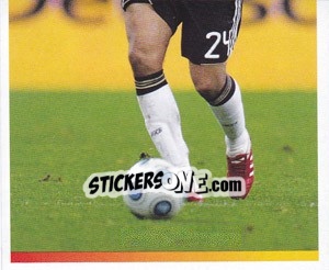 Sticker Jérôme Boateng - Deutsche Nationalmannschaft 2010 n. 75 - Panini
