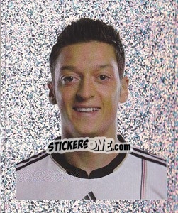 Sticker Mesut Özil Portrait - Deutsche Nationalmannschaft 2010 n. 88 - Panini