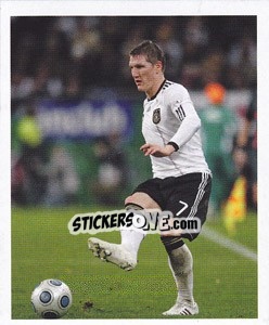 Sticker Bastian Schweinsteiger - Deutsche Nationalmannschaft 2010 n. 97 - Panini