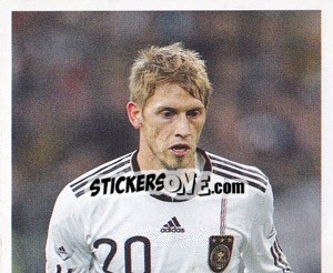 Sticker Aaron Hunt - Deutsche Nationalmannschaft 2010 n. 108 - Panini