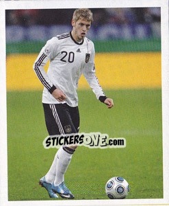 Sticker Aaron Hunt - Deutsche Nationalmannschaft 2010 - Panini