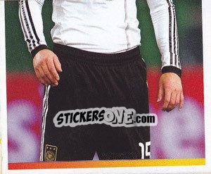 Cromo Thomas Hitzlsperger - Deutsche Nationalmannschaft 2010 - Panini