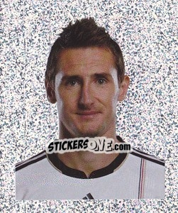 Sticker Miroslav Klose Portrait - Deutsche Nationalmannschaft 2010 - Panini