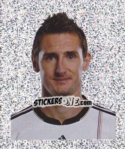 Sticker Miroslav Klose Portrait - Deutsche Nationalmannschaft 2010 n. 120 - Panini