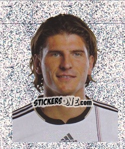 Sticker Mario Gomez Portrait - Deutsche Nationalmannschaft 2010 n. 133 - Panini