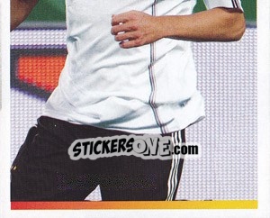 Sticker Mario Gomez - Deutsche Nationalmannschaft 2010 - Panini