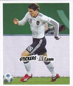 Cromo Mario Gomez - Deutsche Nationalmannschaft 2010 - Panini