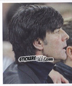 Cromo Joachim Löw - Deutsche Nationalmannschaft 2010 - Panini