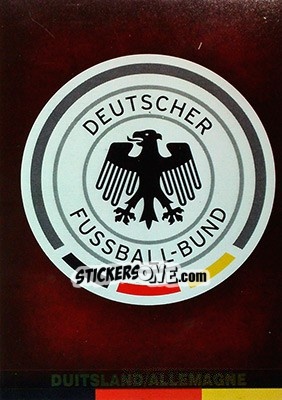 Sticker Germany - #Tousensemble Road to France 2016 n. 3 - Panini