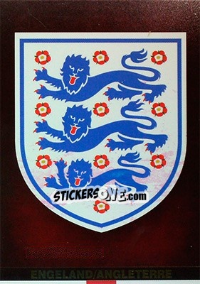 Sticker England - #Tousensemble Road to France 2016 - Panini