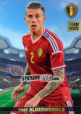 Sticker Toby Alderweireld - #Tousensemble Road to France 2016 - Panini