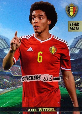 Sticker Axel Witsel - #Tousensemble Road to France 2016 n. 21 - Panini