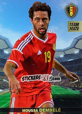 Sticker Mousa Dembélé - #Tousensemble Road to France 2016 n. 25 - Panini