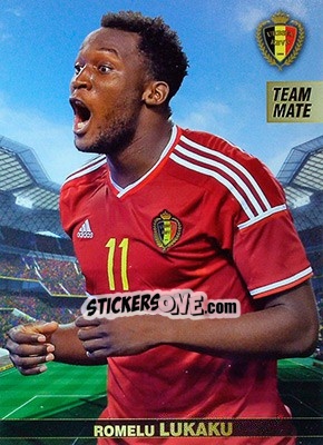 Sticker Romelu Lukaku - #Tousensemble Road to France 2016 n. 33 - Panini