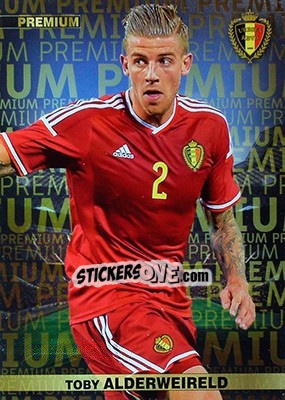 Sticker Toby Alderweireld - #Tousensemble Road to France 2016 n. 39 - Panini