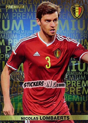 Sticker Nicolas Lombaerts - #Tousensemble Road to France 2016 n. 40 - Panini