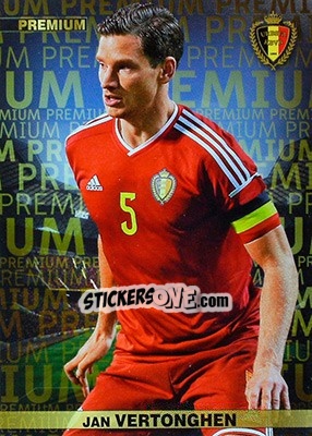 Cromo Jan Vertonghen - #Tousensemble Road to France 2016 - Panini