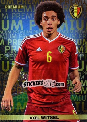 Sticker Axel Witsel - #Tousensemble Road to France 2016 n. 44 - Panini