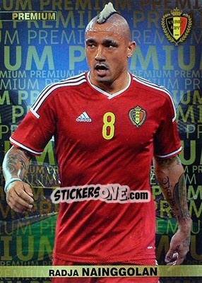 Sticker Radja Nainggolan - #Tousensemble Road to France 2016 n. 47 - Panini