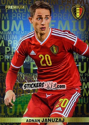 Sticker Adnan Januzaj - #Tousensemble Road to France 2016 n. 52 - Panini