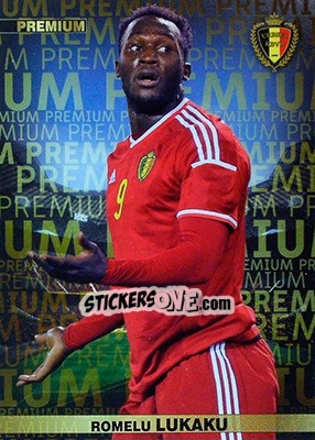 Sticker Romelu Lukaku - #Tousensemble Road to France 2016 n. 54 - Panini