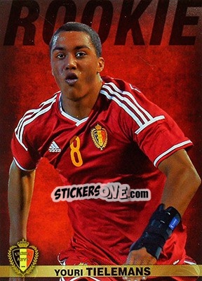 Figurina Youri Tielemans - #Tousensemble Road to France 2016 - Panini