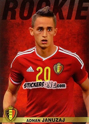 Sticker Adnan Januzaj - #Tousensemble Road to France 2016 n. 61 - Panini