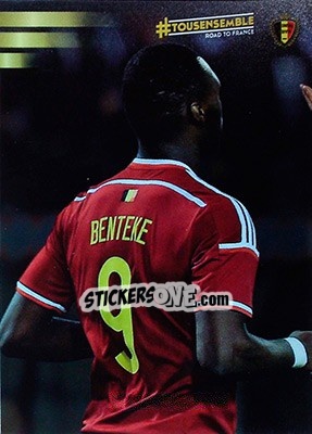 Sticker Fans with the National Flag - 7 - #Tousensemble Road to France 2016 n. 70 - Panini