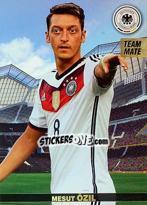 Sticker Mesut Özil - #Tousensemble Road to France 2016 n. 77 - Panini