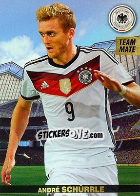 Sticker André Schürrle - #Tousensemble Road to France 2016 n. 79 - Panini