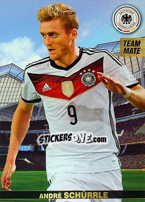 Figurina André Schürrle - #Tousensemble Road to France 2016 - Panini